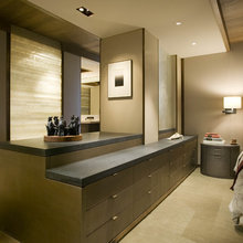 built in dresser