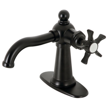 Kingston Brass KSD3540NX Single-Handle Bathroom Faucet, Push Pop-Up