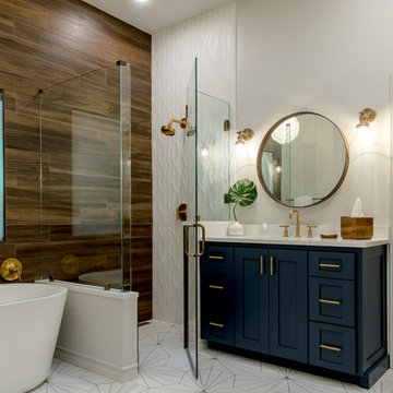 Mid Century Modern Master Bathroom Remodel