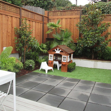 Contemporary and Kid-friendly San Francisco Backyard