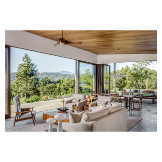 West Dry Creek Residence - Modern - Living Room - San Francisco - by ...