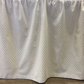 The Callie Cloud Bed Skirt - Extra Long Bed skirts for dorm Beds!