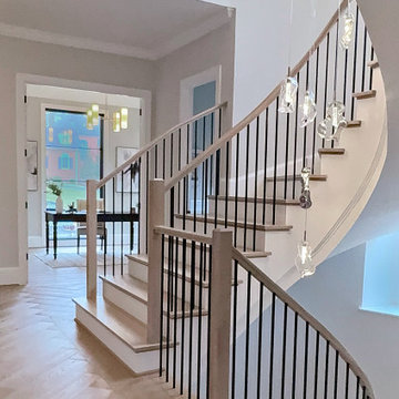 Project #150 | Contemporary White Oak Curve