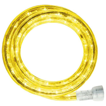 10Mm 18' Spool Of Yellow LED Ropelight