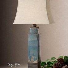 lamp blue