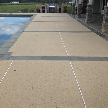 Spray Texture Concrete Overlay