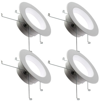 5/6"" LED Downlight 15W, Dimmable, Daylight 4000k, 4-Pack