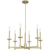 Hunter Briargrove 27 Chandelier Briargrove 6 Light 27"W Taper - Painted Modern