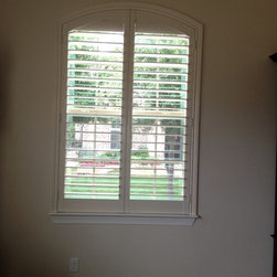 Speciality Shades with Window Coverings - Interior Shutters