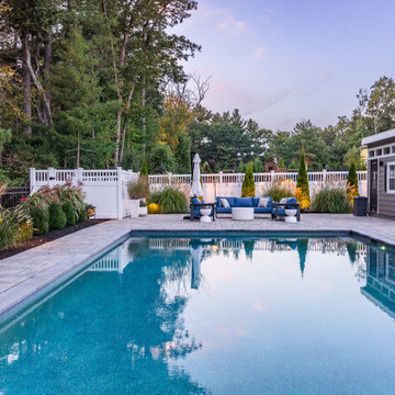 North Reading Backyard Pool Oasis
