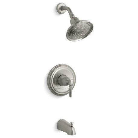Kohler Devonshire Bath/Shower Valve Trim, Vibrant Brushed Nickel