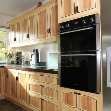 Arts & Crafts kitchen and cabinet