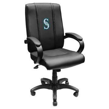 Seattle Mariners Secondary Executive Desk Chair Black