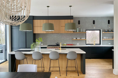 Home design - contemporary home design idea in Toronto