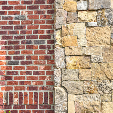 Transitional Brick Custom Home in Governors Club