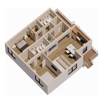 The Liberty ADU – 2 Bed, 2 Bath, 900 Sq Ft