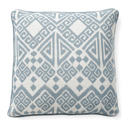 Tangier Blue Decorative Pillows - Decorative Pillows