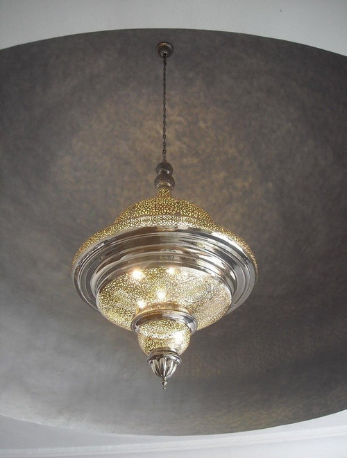 Polished brass VS NickelSilver Moroccan Lighting!