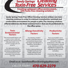 Sandy Springs Toxin Free Office Cleaning Services