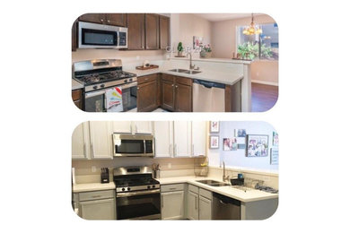 Inspiration for a country kitchen remodel in Las Vegas