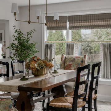 Modern English Kitchen & Family Room
