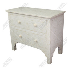 BONE INLAY 2 DRAWER SIDEBOARD - Furniture