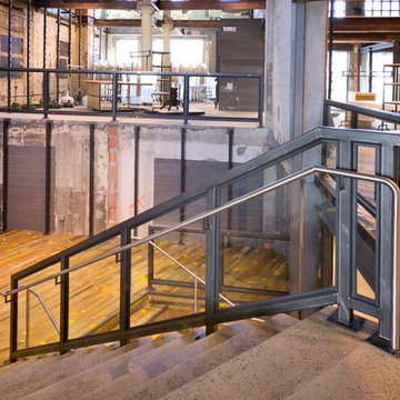 Straight Glass Handrails