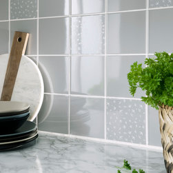 Burbank Dove Swallow Printed Ceramic Tile - Products