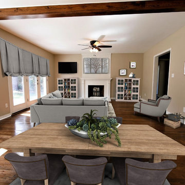 Virtual Staging 1305 Dillard Street