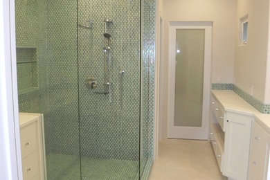 Elegant bathroom photo in Orange County