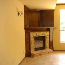 Stone Fireplace