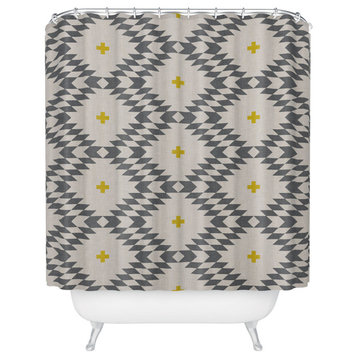 Holli Zollinger Native Natural Plus Gold Shower Curtain