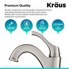 Kraus KVF-1200 Arlo 1.2 GPM Deck Mounted Bathroom Faucet - Oil Rubbed Bronze