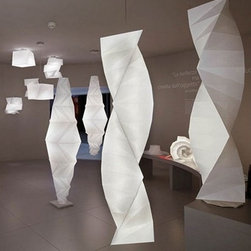 Tatsuno Otoshigo Pendant Lamp by The Artemide Issey Mikake - Pendant Lighting
