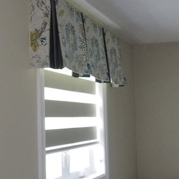 Fabric Valance Top Treatments for Windows