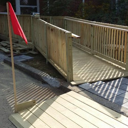 HANDY CAP ACCESS RAMP - Outdoor Structures