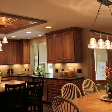 Contemporary Rustic Kitchen in Mankato