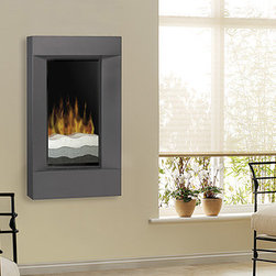 Dimplex - Dimplex 24-Inch Beveled Black Wall Mounted Electric Fireplace - V1525BT-BLK - Indoor Fireplaces
