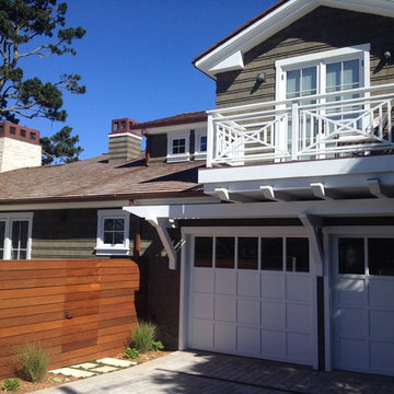Neo-Craftsman Beach Home- Pebble Beach