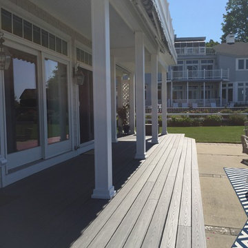 Two Story Deck in Old Lyme CT