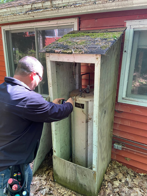 Best water heater for 3 season cabin in Wisconsin?