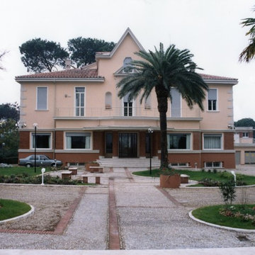 Ristrutturazione interni ed esterni villa di rappresentanza Roma