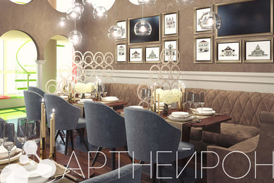 Дизайн семейного ресторана в Барнауле