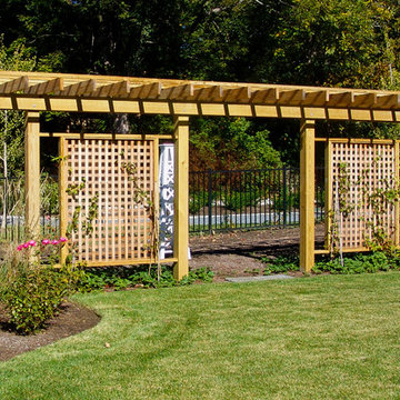 Bristol Historic Home-Custom Wood Pergola