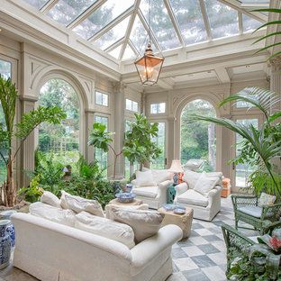 75 Beautiful Marble Floor Sunroom Pictures Ideas Houzz