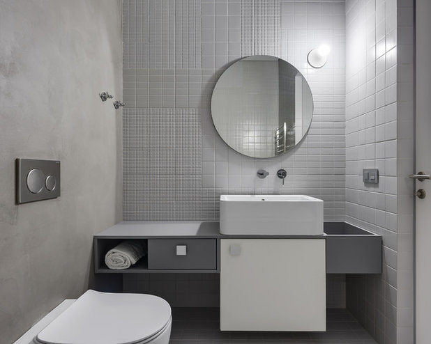 Современный Туалет by Nika Vorotyntseva design & architecture bureau