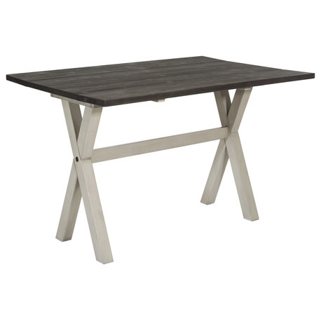 Kristen Flip Top Table, Charcoal