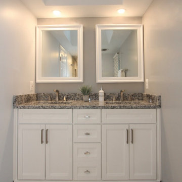 Bel Air Pebble Stone Low Threshold Shower