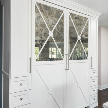 Transitional Kitchen and First Floor Flock Remodel - Naperville