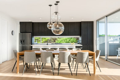 Contemporary dining room in Wollongong.